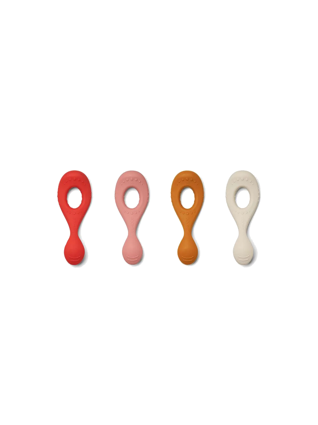4-pack of silicone spoons for expanding the Liva diet