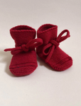 soft merino wool shoes Christmas limited series cranberry