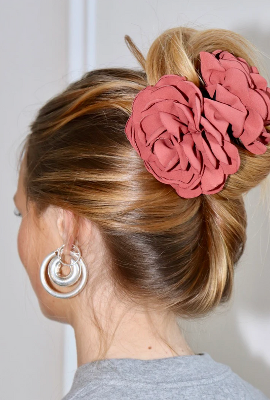 Rose Claw hair clip