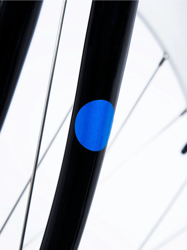 Bike stickers Dots blue