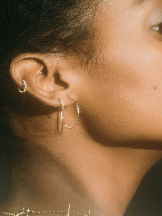 Liv hoop earrings