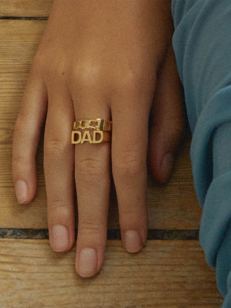 DAD signet ring