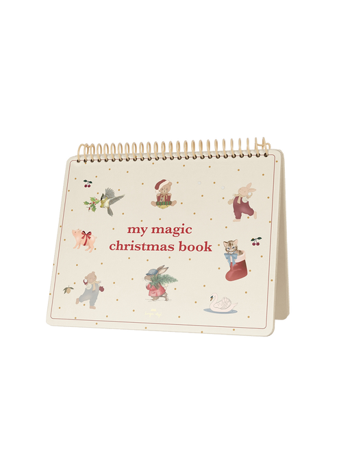 Magic water book christmas red
