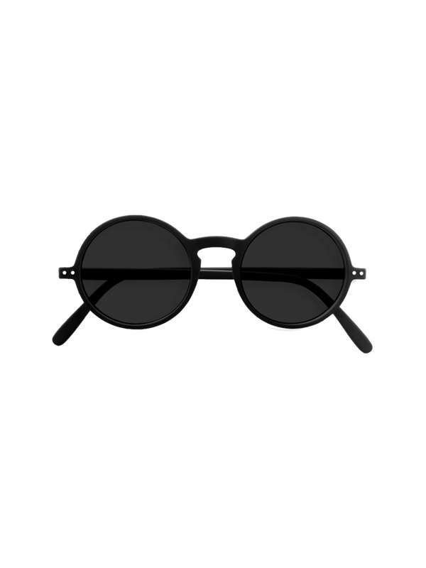 Adult the round sunglasses black