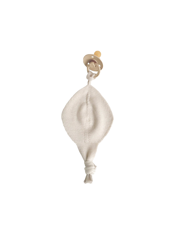 calming merino pendant for the Titi pacifier off white
