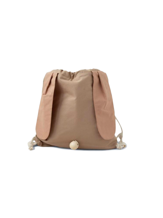 cotton backpack bag with ears