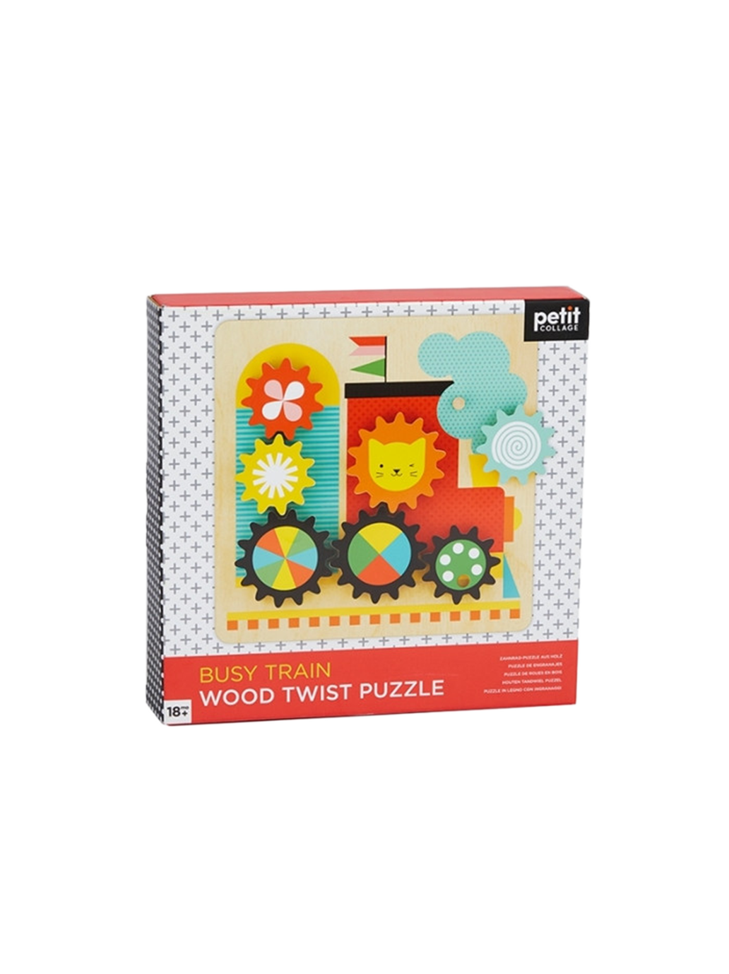 puzzle in movimento in legno