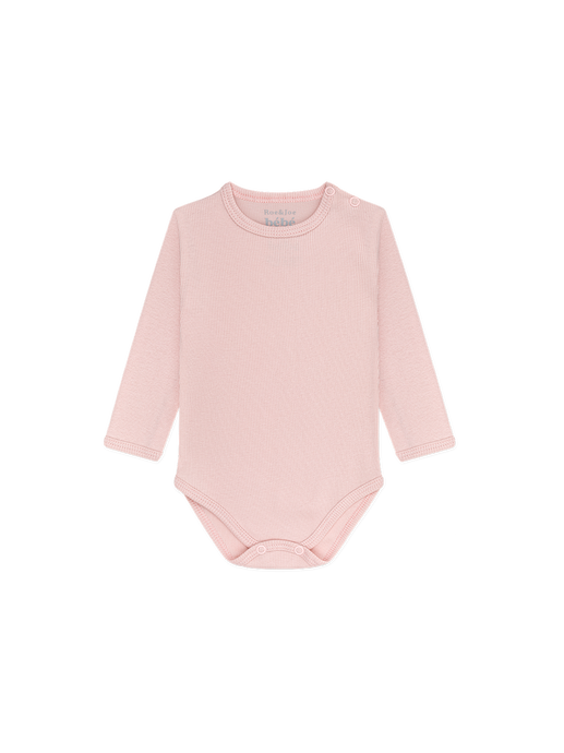 cotton body with long sleeves blush