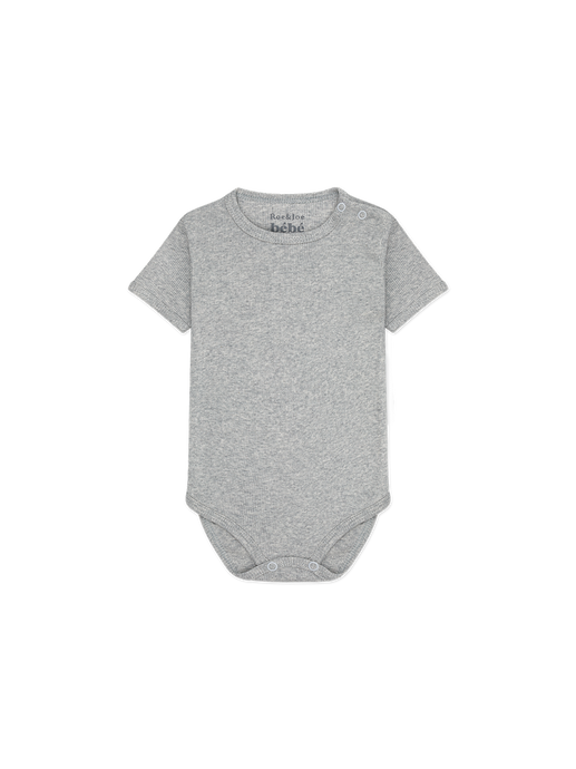cotton body with short sleeves grey
