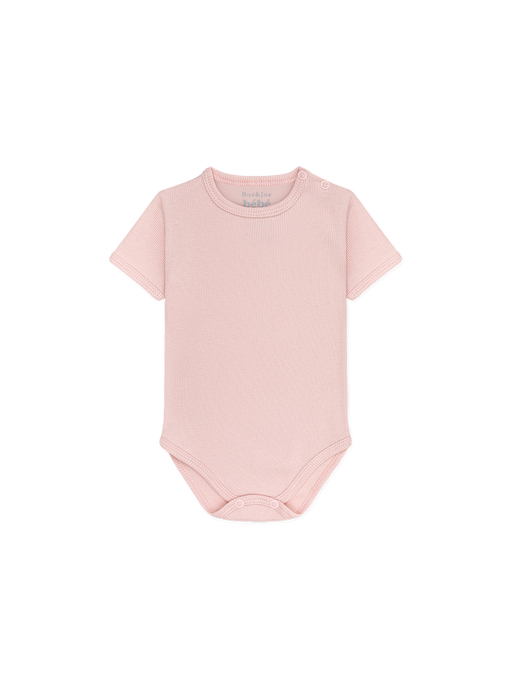 cotton body with short sleeves blush