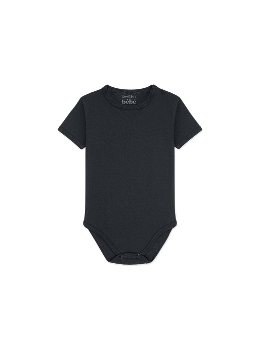 cotton body with short sleeves graphite