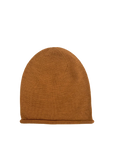 thin, year-round merino wool Efa Beanie hat rust