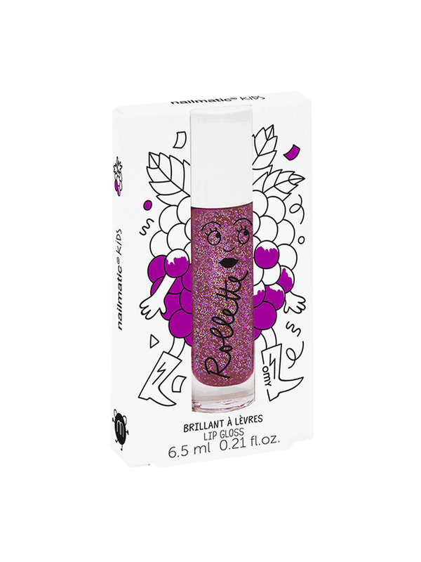 natural lip gloss for children Rollette blackberry