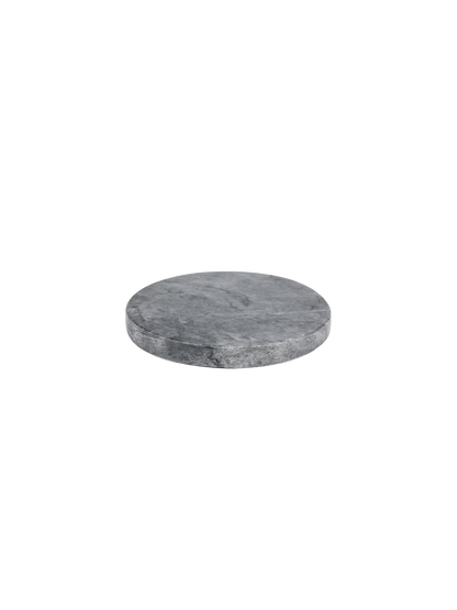 base redonda de mármol