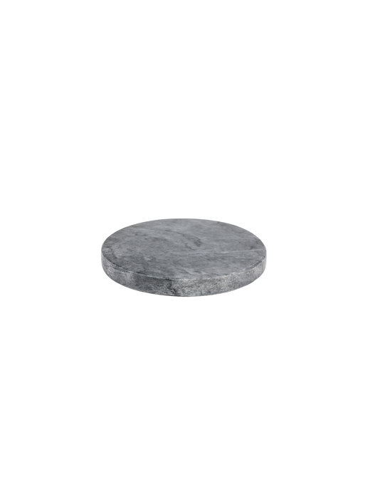 base redonda de mármol grigio piemonte