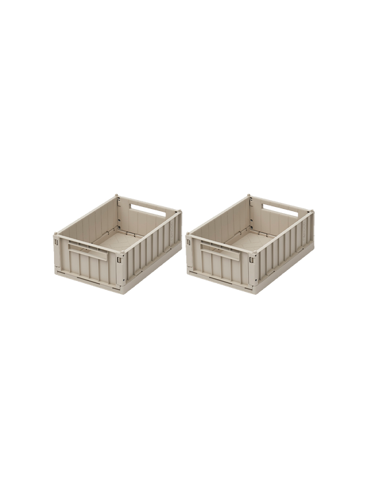 2-pack of modular boxes