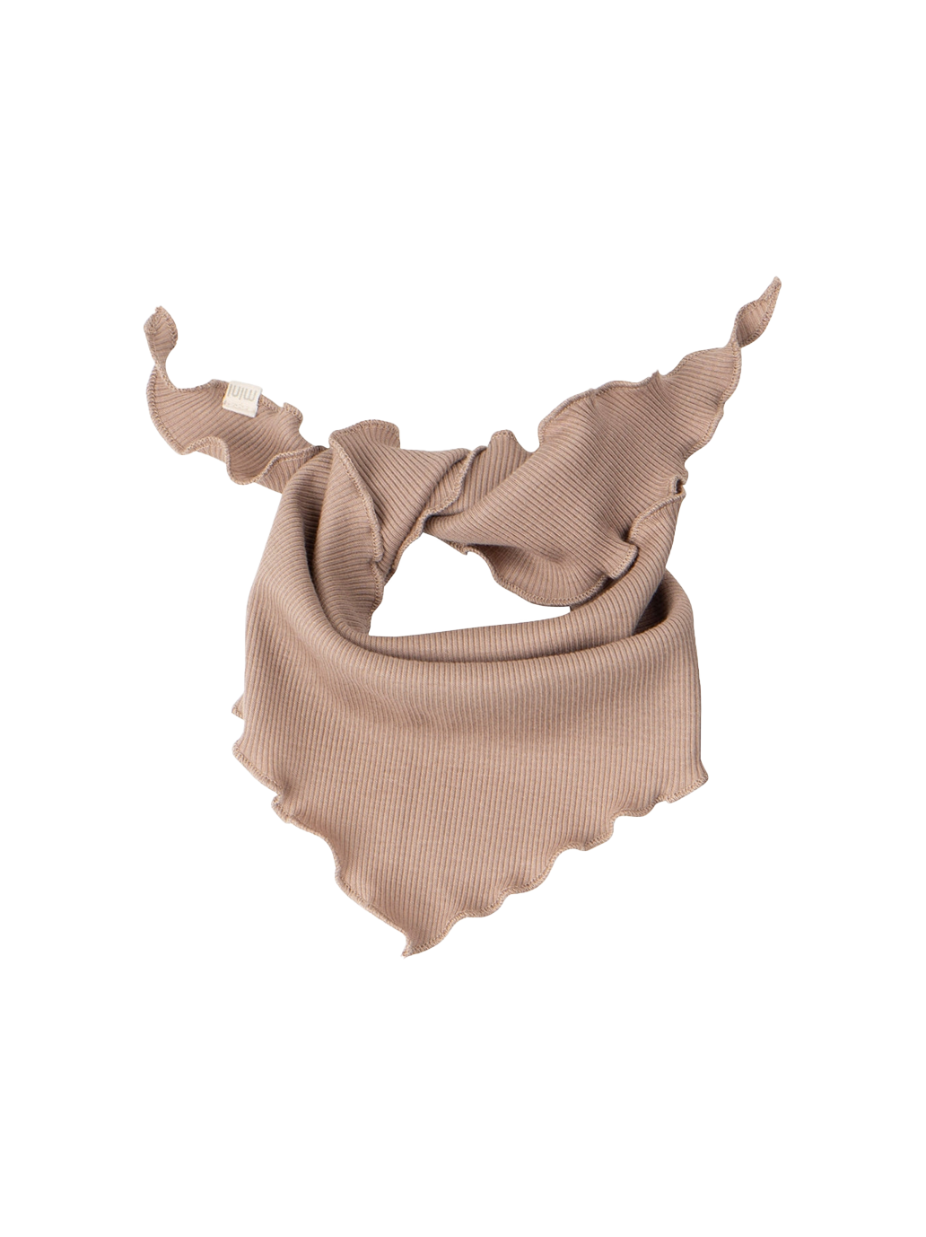 Rille organic cotton scarf